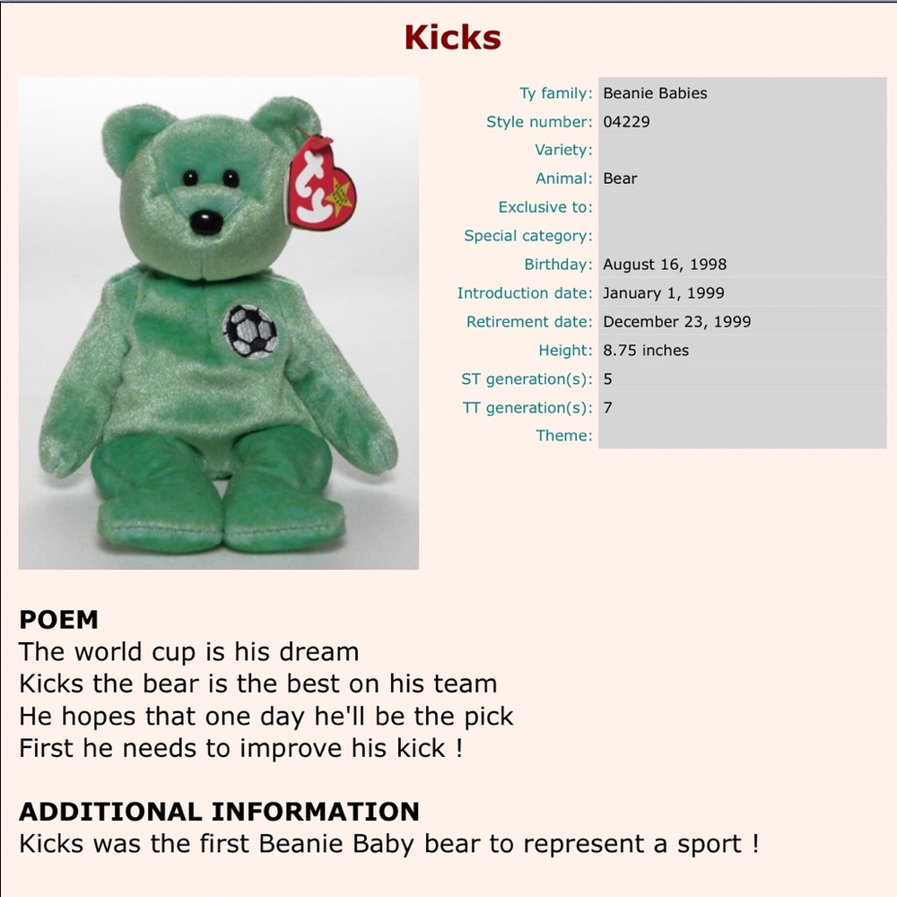 ty Beanie Baby